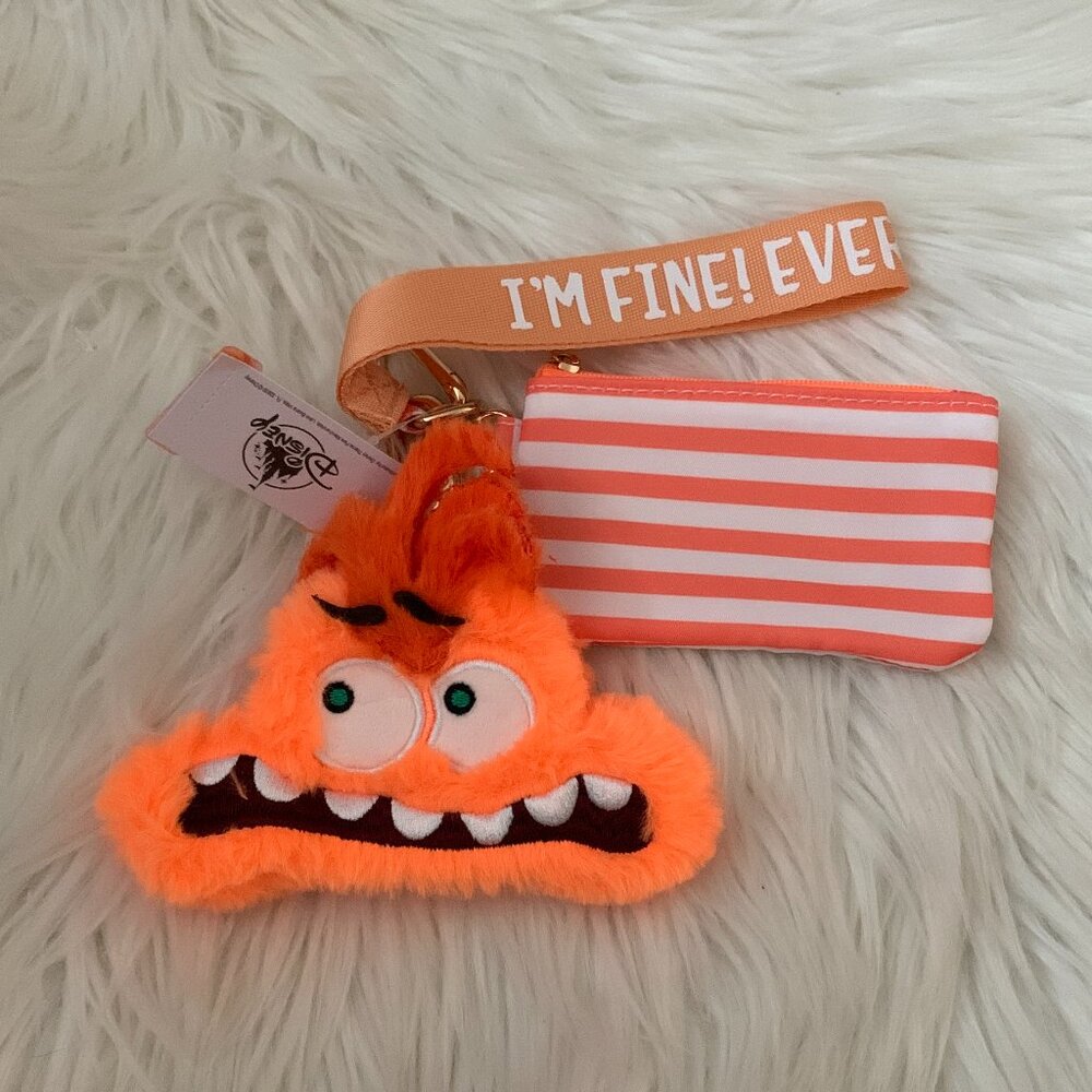 DISNEY X PIXAR Inside Out 2 Anxiety 2-Pouch Wristlet Set